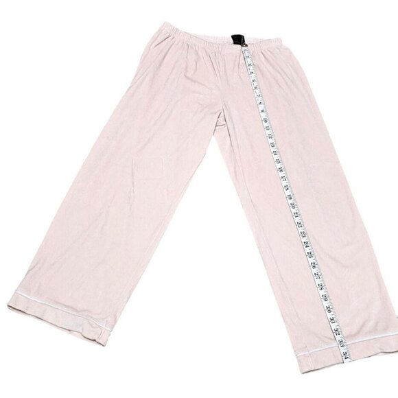 House Of Harlow 1960 Women's Pink Button-Down Pajama Set Size M - Picture 11 of 14